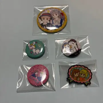 두근두근 투나잇 캔뱃지 핀 배지 이케노 코이 나루미짱 아이라짱