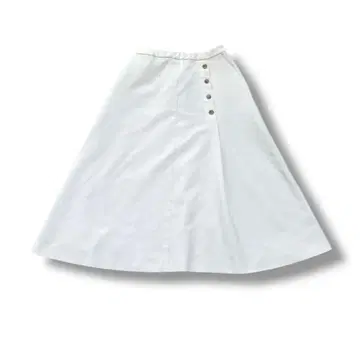 쉽스 버튼 어시멘틀리 스커트(36) 허리밴딩 스트레치 고급