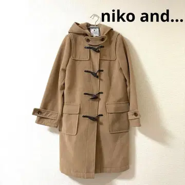 niko and 니코앤드 더플 코트 카멜 롱 코트
