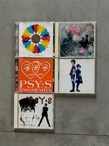 PSY-S CD 사이즈 5매 세트