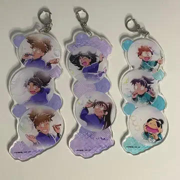 닌타마 란타로 비눗방울 만들기 아크릴 키링