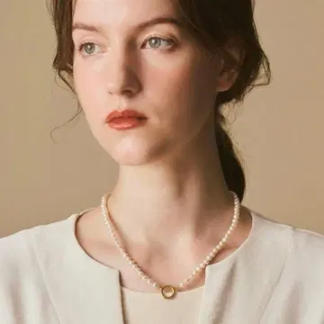 agate 아가트 펄 목걸이 하자품