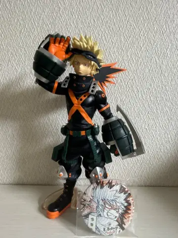 나의 히어로 아카데미아 바쿠고 카츠키 피규어 캔뱃지