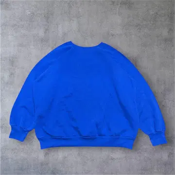 USA 구제 의류 90s 무지 맨투맨 래글런 짧은 기장 노코어 Y2k