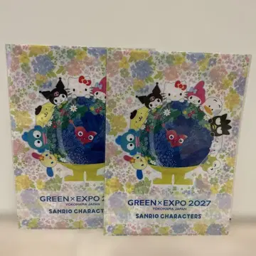 EXPO2027 산리오 캐릭터즈 툰크툰크 클리어 파일 2장