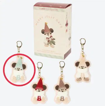 릴루리루 디즈니 크리스마스 2025 키체인 스카이블루