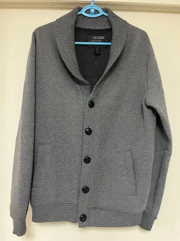 21MEN 그레이 숄카라 가디건 아우터 자켓