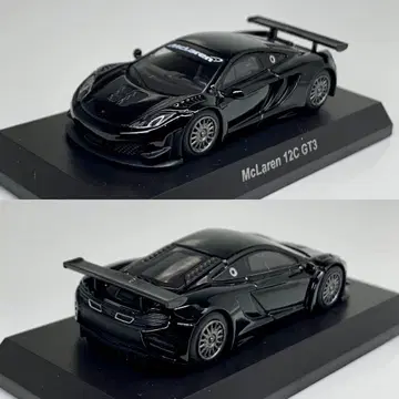 교쇼 1/64 맥라렌 12C GT3 블랙