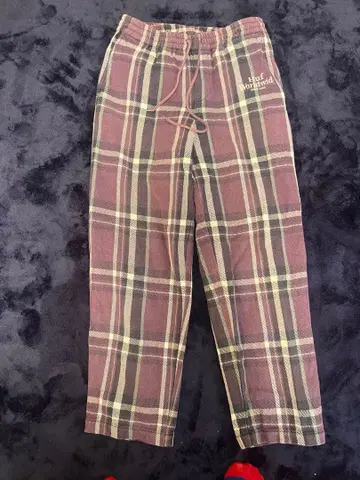 HUF 체크 무늬 팬츠 M 사이즈