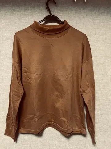오라리 터틀넥 브라운