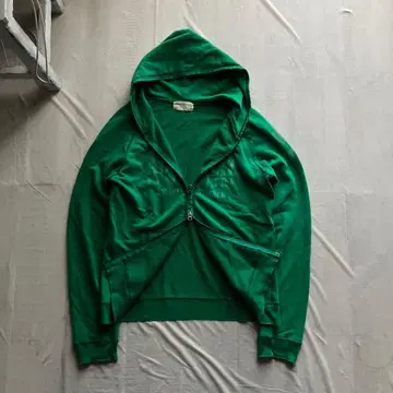 unknown / double zip hoodie 00s 그런지 헤이세이