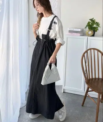 classicalelf 서스펜더 밀리터리 스커트 택 포함 새상품