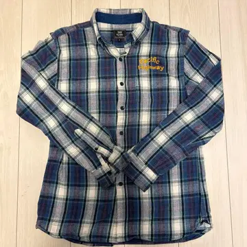 BEMS HEART Pacific Highway 긴팔 체크 셔츠