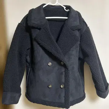 GRL 소매 보아 페이크 무스탕 자켓 fo1394