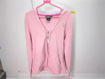 택 포함 새상품 할리데이비슨 여성용 후드티 핑크 M 사이즈