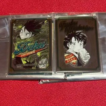 미도리야 이즈쿠 데쿠 히로아카전 펍 미러풍 아크릴 스티커 컬렉션