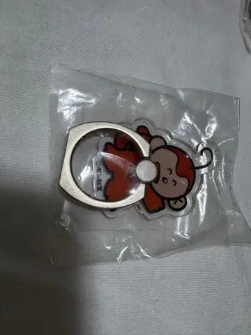 맛있는 동물 LAND 원숭이 스마트폰 링