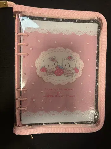 mikko 산리오 캐릭터즈 popup 멀티 바인더 키티 무스