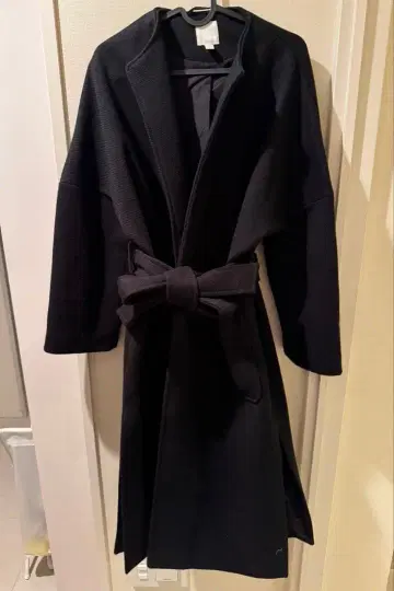 H&M 블랙 롱 코트 XS