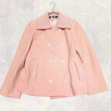 레오나르 헤링본 캐시미어 혼방 니트 자켓 9호