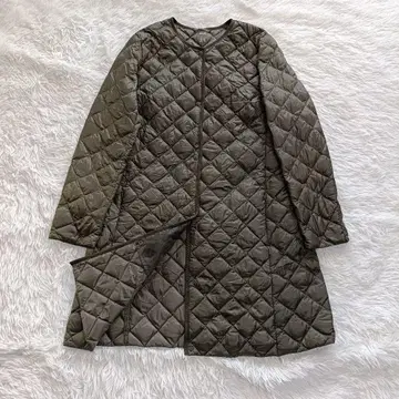 유니클로 울트라 라이트 퀼팅 다운 롱 코트 컴팩트 XL