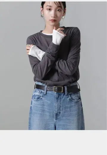 택 포함 새상품 나노 유니버스 시어 T셔츠