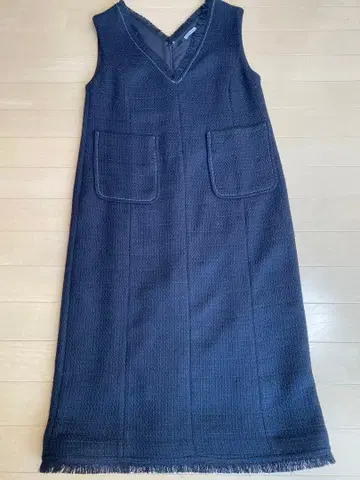 COHINA 원피스 점퍼 스커트 다크 네이비 숏