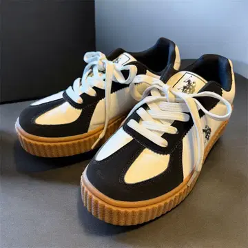 [ U.S. POLO ASSN. ] 통굽 볼륨 밑창