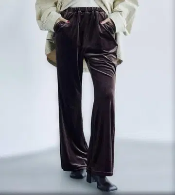 LEPSIM 이지 벨로아 팬츠