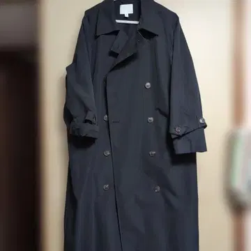 H&M 트렌치코트 네이비