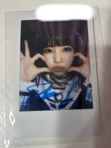 소라시 카렌 사인 폴라로이드