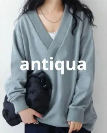 새상품급 [ ANTIQUA ] 안티카 맨투맨 트레이닝복