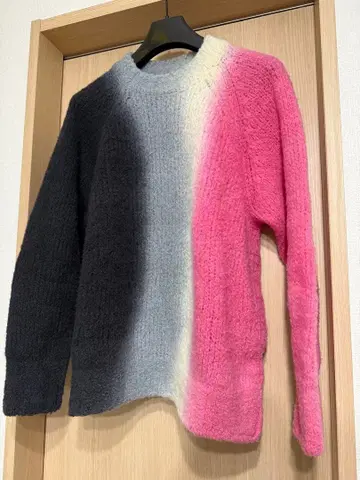 sacai 니트 그라데이션 니트