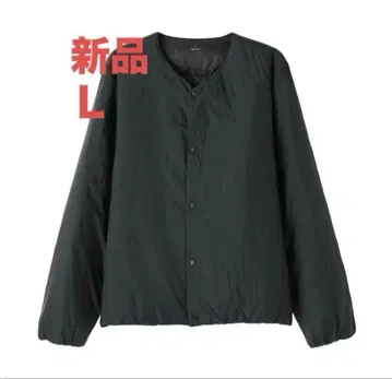 이번 시즌 모델 무인양품 경량 다운 포켓터블 노카라 자켓 신사 L