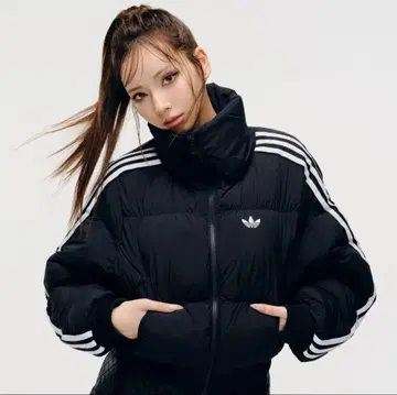 아디컬러 크롭 합성 다운 퍼퍼 / 아디다스 오리지널스