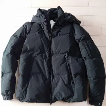 PLST 플라스테 남성용 다운 자켓 블랙 L 사이즈