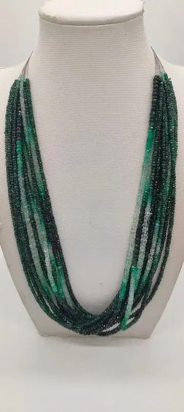 1754. 에메랄드 버튼 컷 12도 묶음 판매