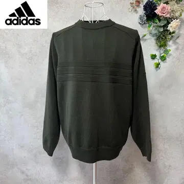 adidas 남성용 골프웨어 스웨터 울 100% L 사이즈
