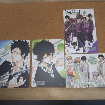 아마노 아키라 전시회 마그넷 스티커 컬렉션