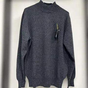 100% 캐시미어 터틀넥 스웨터 그레이