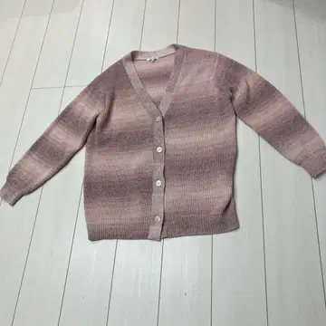 ANDYUA ANY 가디건 160 핑크 계열