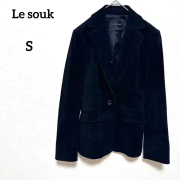 새상품급 Le souk 루스쿠 벨로아 자켓 테일러드 자켓 S