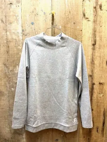 블랑 웍스 스팬 플라이스 모크넥 긴팔 티 GY-XL 일본제