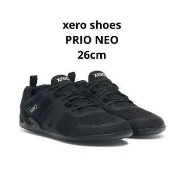 XERO SHOES RRIO NEO 블랙 26cm 제로 슈즈 프리오 네오