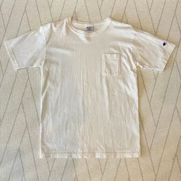 Champion T1011 화이트 셔츠 M