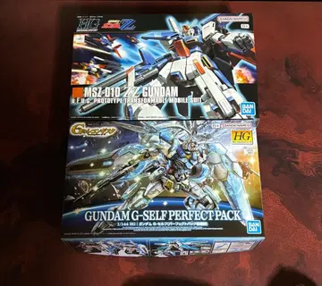 새상품 건담 프라모델 HG 2체 세트