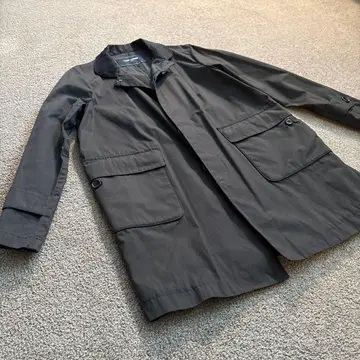 블랙 스텐카라 코트