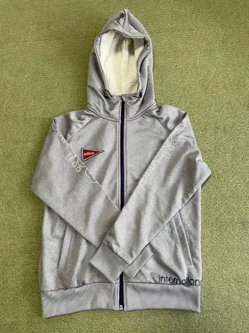 뫼버스 그레이 풀 집업 후드티