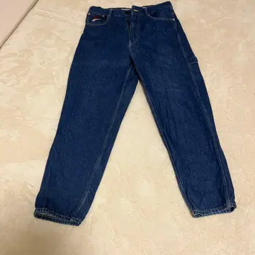 AVIREX 카고 팬츠 데님 블루