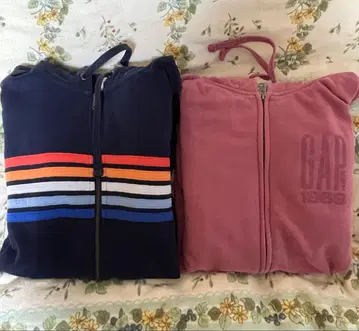 GAP 남성용 후드티 2벌 세트 긴팔 L 사이즈